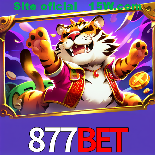 Imagem promocional da 877Bet mostrando a plataforma e suas vantagens